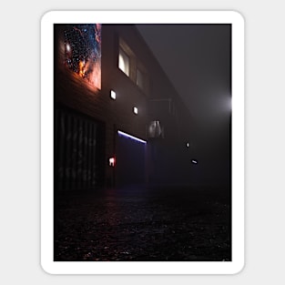 Night Alley Sticker